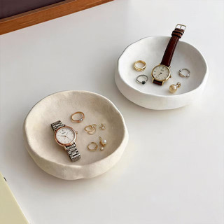 Khay đựng đồ trang sức bằng gốm thủ công - Giá trưng bày hộp đựng nhẫn để trang trí nội thất