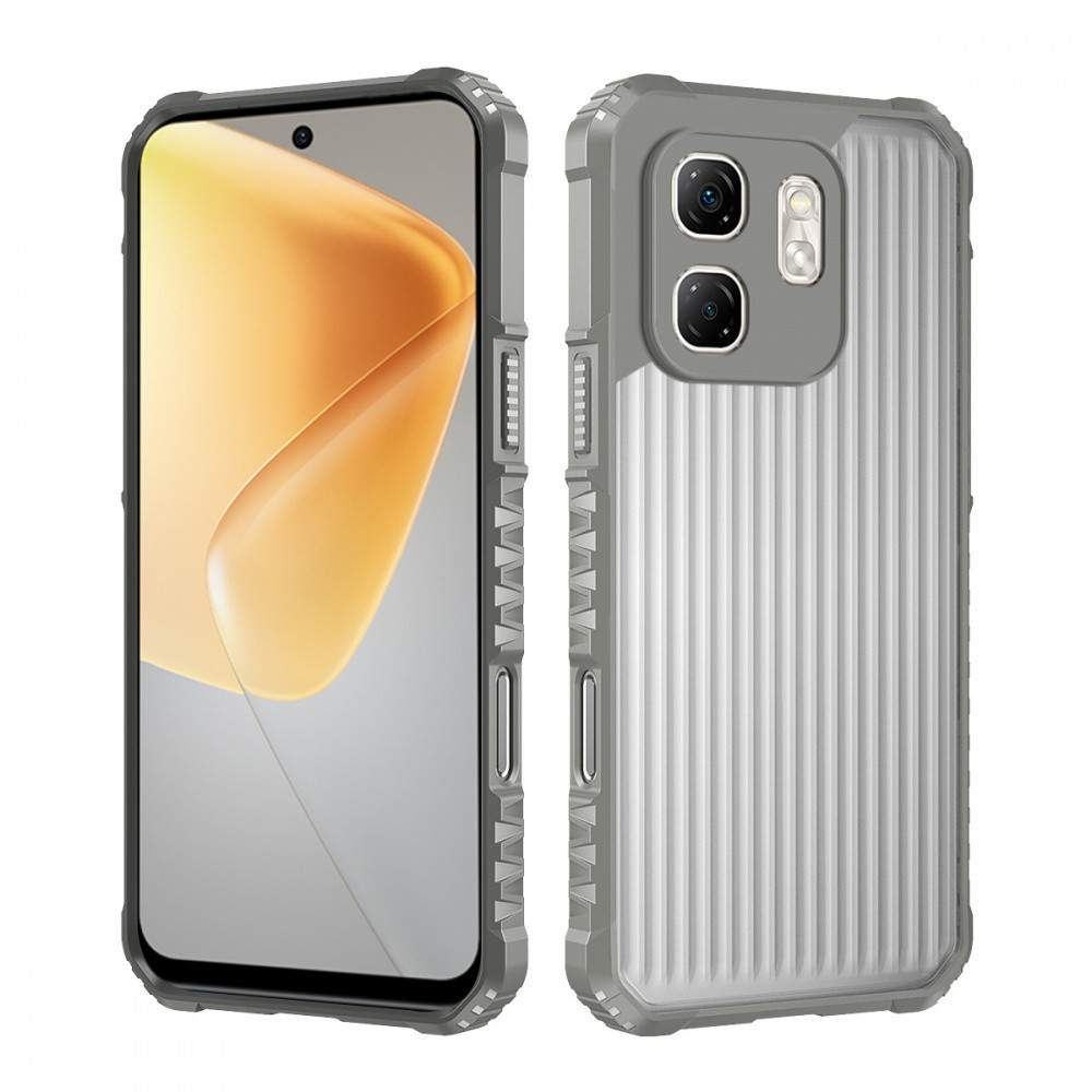 Ốp Điện Thoại Bán Trong Suốt Sọc Cho Infinix Hot 50i 50 40 SPARK 20 Smart9 9HD Note3PRO PLUS 4G 5G Góc Dày Chống Rơi Có Vỏ Bảo Vệ Camera