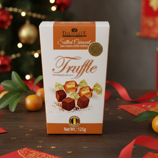 (Chỉ Giao Hỏa Tốc HN) Socola Truffle Delafaille Hộp 125G  Đủ Vị, Tan Chảy, Mềm Mịn