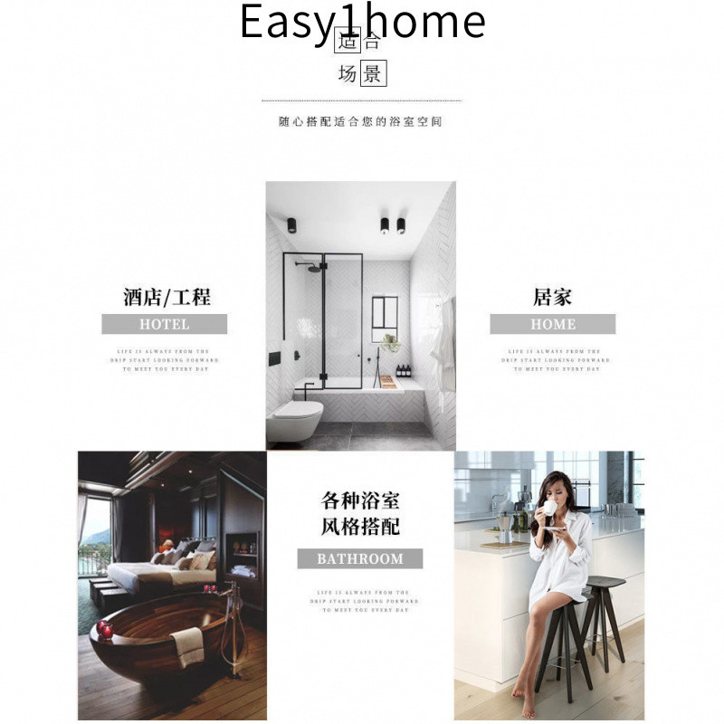 TOTO Giá treo khăn bằng đồng không cần khoan, thanh treo khăn tắm, giá lưu trữ khăn tắm, giá treo tường nhà vệ sinh, tha