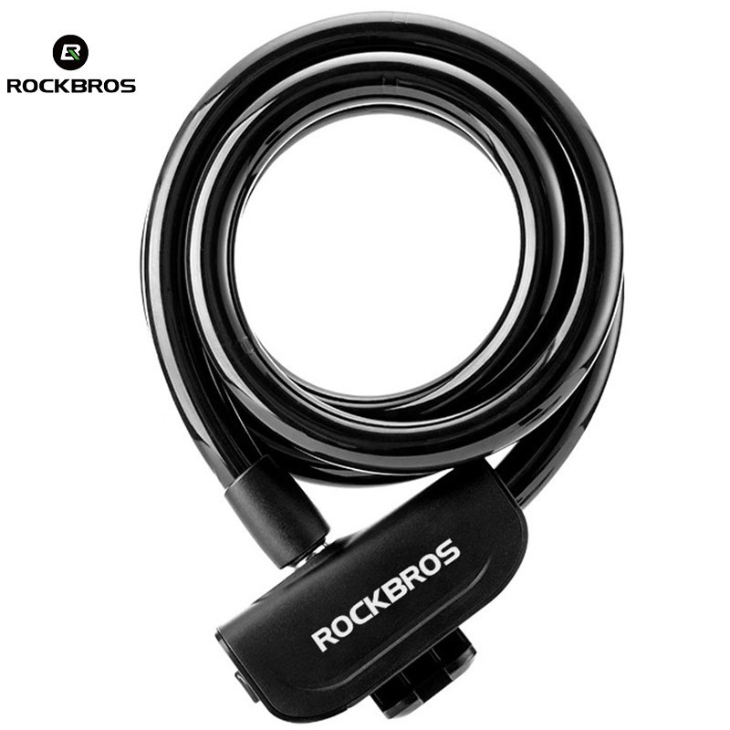Khóa Cáp Anti-Theft Rockbros Made from Steel - Phù Hợp Cho Xe Đạp Off-Road và Đường Núi