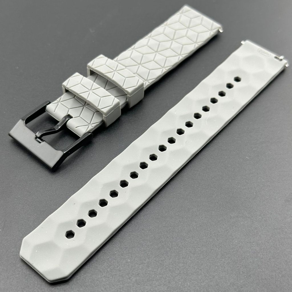 Dây đeo đồng hồ silicon chống thấm nước thể thao 20mm 22mm Dây đeo đồng hồ thông minh phát hành nhanh cho học sinh Trẻ em Nam nữ Dây đeo đồng hồ cao su đầy màu sắc thay thế