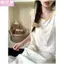 Phong cách Hàn Quốc tươi mát mùa hè đầy màu sắc chấm bi Váy ngủ mặc ngoài nhà dành cho nữ