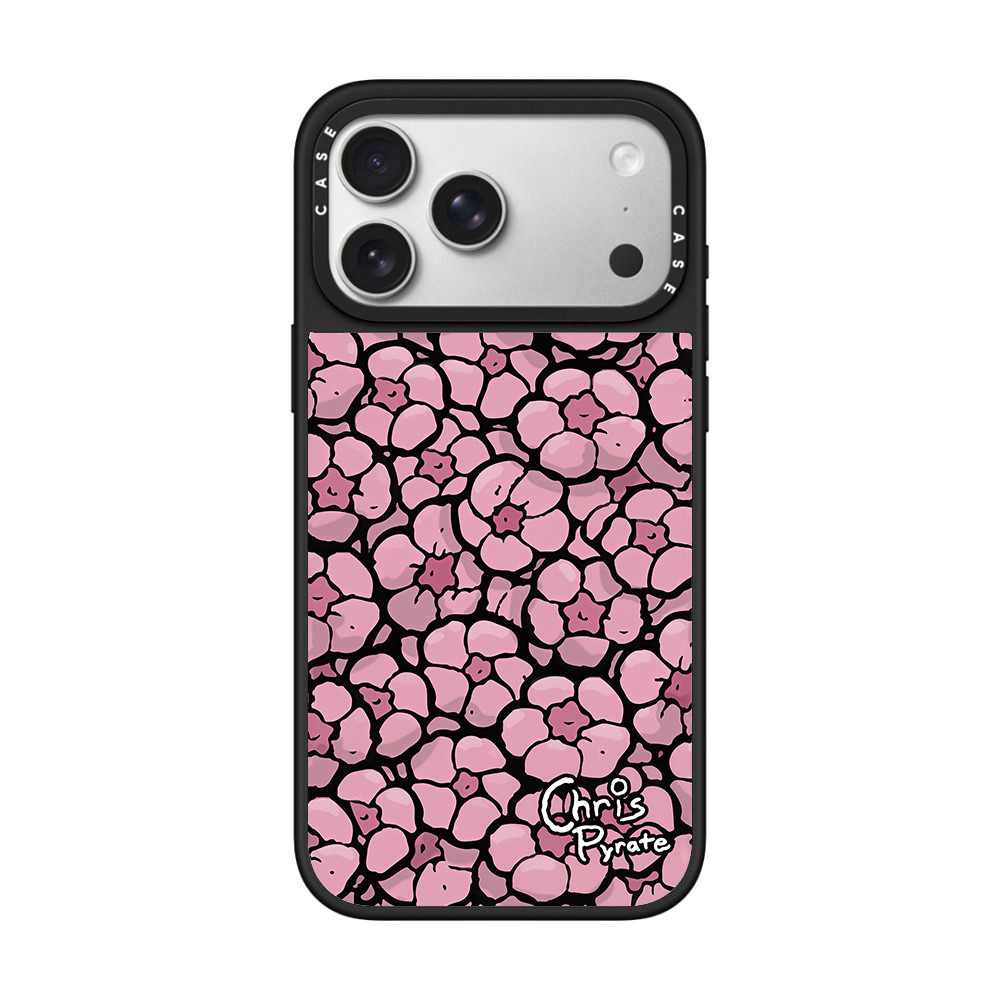 Ốp điện thoại gương hoa chữ cái từ tính cho IPhone 17 Pro Max 17 Air 16 15 14 13 12 11 Vỏ bảo vệ chống sốc