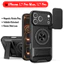 Giáp Xoay Ống Kính Trượt Funda Cho Iphone 17 Pro Max Ốp Lưng Vòng Từ Tính Cho Iphone 17 Pro Có Thể Gập Lại Chân Đế Capa