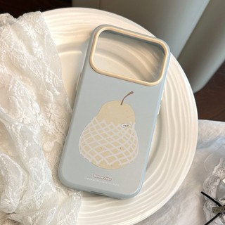 [Sheren] Vỏ Điện Thoại Quả Lê Thích Hợp Cho i17 16 15 14 13 12 11 pro max Vỏ Bảo Vệ Chống Sốc