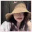 Mũ Rơm Cầu Vồng JRP Cho Nữ Dệt Tay Phong Cách Hàn Quốc Mùa Hè Mũ Ngư Dân Thoáng Khí Cho Công Viên Thể Thao Bãi Biển JRP
