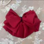 Satin Nơ Bud Móng Vuốt Kẹp Tóc Đuôi Ngựa Cao Tập Tóc Nữ Thời Trang Thanh Lịch Bun Phụ Kiện Tóc