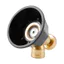 Đen Cyclone Atomizer Tưới Nước Nông Nghiệp Có Thể Điều Chỉnh Đồng Nguyên Chất Phun Nước Chống Gió Áp Lực Cao Có Thể Điều Chỉnh Mo