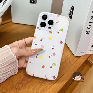 Ốp Điện Thoại Màu Trơn Dopamine Star Cherry Hoạt Hình Cho Redmi Note 15 Pro Plus 14 Pro Plus SE 14S 13 Pro Plus 12S 4G 5G Màu Kẹo Dễ Thương 2 Trong 1