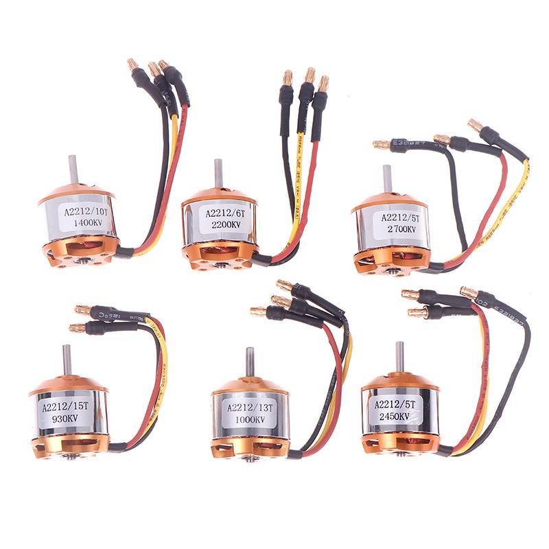 Động cơ không chổi than XUAN A2212 930 / 1000 / 1400 / 2200 / 2450 / 2700KV dành cho máy bay RC Động cơ chạy xa không chổi than đa năng VN
