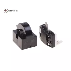 < WHPHous-t > 2 CÁI QP2-4.7 Rơle khởi động PTC 1 chân Rơle khởi động tủ lạnh và 6750C-0005P Bảo vệ quá tải tủ lạnh Đẹp