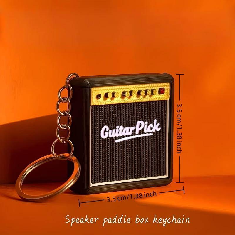 CANAMEK Móc Khóa Pi Hộp Bảo Quản Đàn Guitar Giữ 3 Đến 5 Pis Giá Đỡ Pi Di Động Để Thực Hành Du Lịch Và Quà Tặng CSF