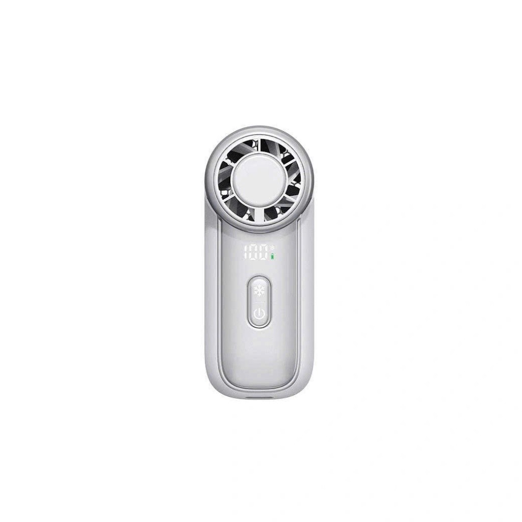 [Chính Hãng] Quạt Tích Điện Cầm Tay Mini WIWU FS018 - Pin 3000mAh, Tích Hợp Sò Lạnh Hạ Nhiệt, 5 Cấp Độ Gió Siêu Mạnh