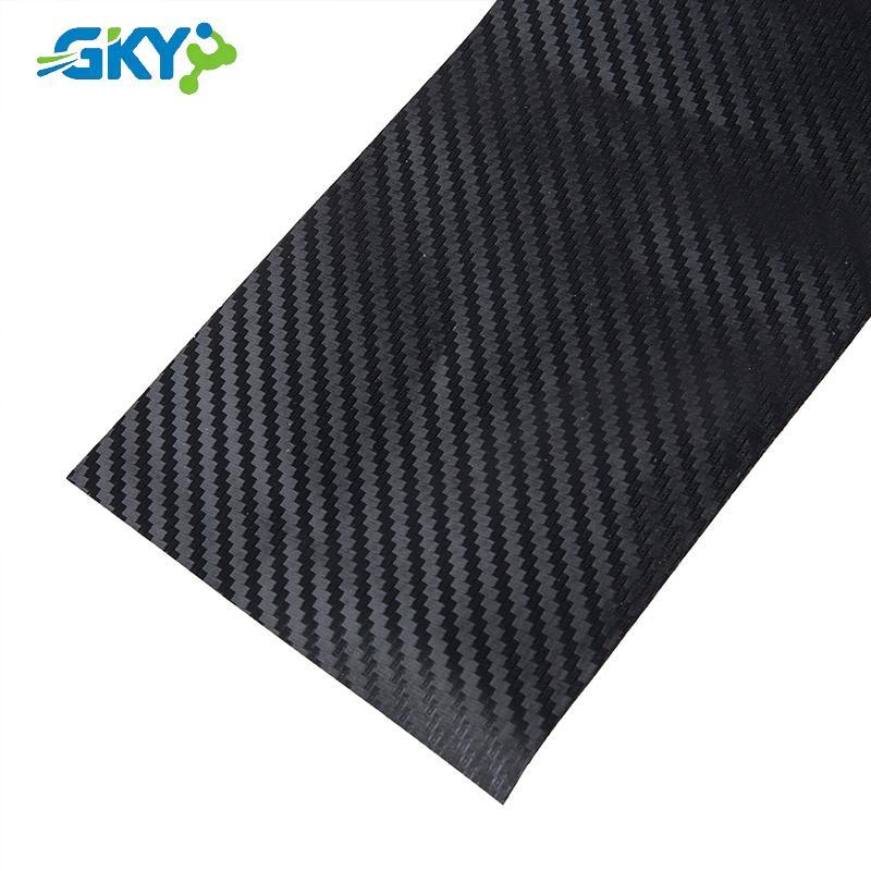 GKY 3D Sợi Carbon Xe Stier Dán Bảo Vệ Cửa Bên Chống Trầy Xước Băng Phim GKY