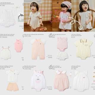La Pomme SS26.T5.2 tổng hợp mã cộc và body cho bé 0m-12m