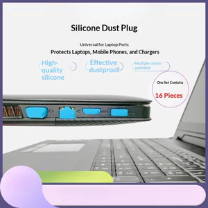 Bộ Nút Chắn Bụi Silicon PC Laptop Chống Gỉ Cổng Kết Nối Cao Cấp | KTAP - World of decals