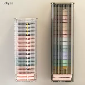 Luckyew Lưu Trữ Hộp Sắp Xếp Cho Quần Lót Quần Lót Và Sos, Treo Tường Bảo Quản, Nhà Bếp Rác Túi Nhựa Hộp Đựng TQ