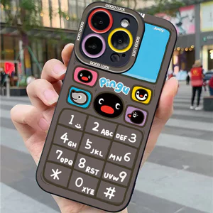 Ốp lưng iPhone Mẫu điện thoại thông minh Vỏ máy ảnh silicon mềm - iP 7/8/X/XS/XR/11/12/13/14/15/16/17/Plus/Air/Pro/Max