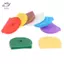 HFTOY 10 Chiếc Màu Sắc Hỗn Hợp Cao Su Mềm Chìa Khóa Los Phím Nắp Chìa Khóa Topper Móc Khóa ~