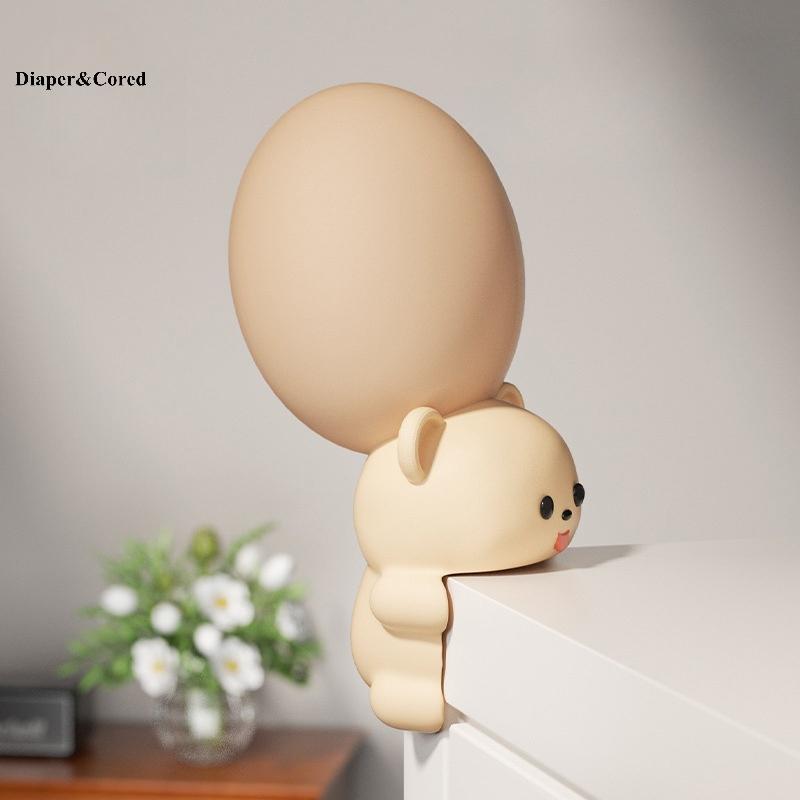 DIAPER & CORED Bảo vệ góc bàn an toàn cho bé PVC Soft Edge Guard Chống va chạm cho trẻ em YTH
