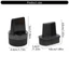 Stay Portable Shoe Polish Applicator Bọt biển 10 chiếc Lý tưởng để sử dụng du lịch và văn phòng