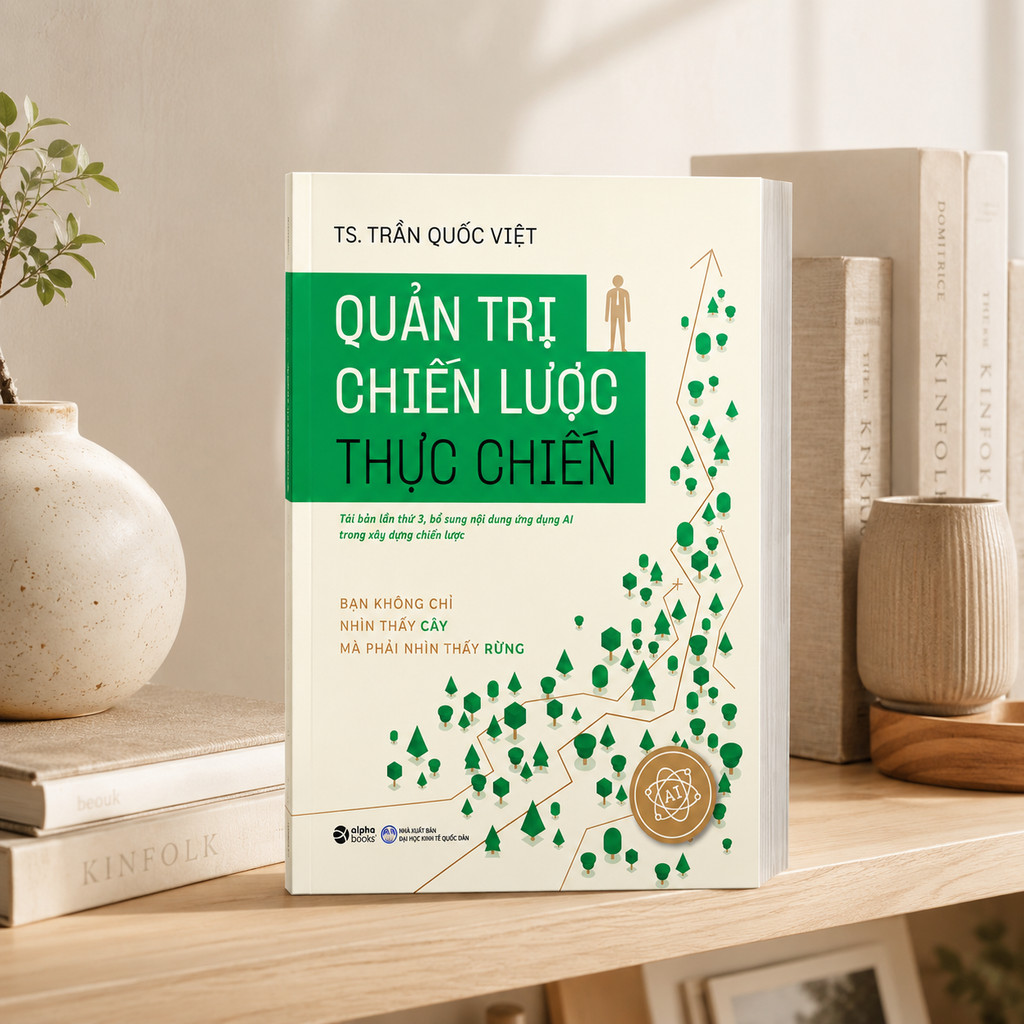 Sách - Quản Trị Chiến Lược Thực Chiến - T.S Trần Quốc Việt (Alpha Books)