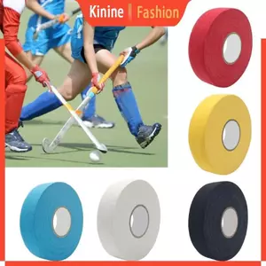 KIN 1 Cuộn 2 5cmx25m Băng dính khúc côn cầu Băng dính thể thao Băng dính khúc côn cầu băng vải chống trượt Băng khúc côn cầu trên băng cho tay cầm cầu lông