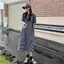 Mùa hè thường ngày dáng rộng Kích thước lớn Bao bụng Over-the-Knee eo hẹp thon gọn hơn T @