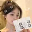 4 / 8 Chiếc - Retro Chấm Bi Tóc Barrettes Ngôi Sao Giọt Nước Mỏ Vịt Kẹp Tóc Hợp Kim Dễ Thương Cho Nữ Bé Gái Y2K Nổ Kẹp Phụ Kiện Tóc