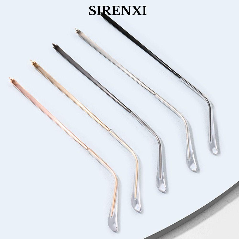 SIRENXI Kính cánh tay thay thế chất lượng cao, kim loại chống trơn trượt, phụ kiện kính mắt