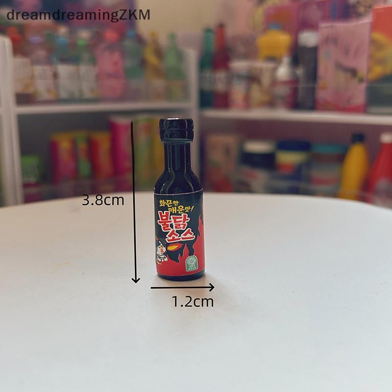 [dreamdreaming] 10 Chiếc Nhà Búp Bê Thu Nhỏ Gia Vị Nhà Bếp Thổ Nhĩ Kỳ Mẫu Nước Sốt Mì Cho Phụ Kiện Nhà Búp Bê Trang Trí [zkm]