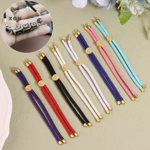 5 Dây Xoắn Nylon Dây Vòng Tay Dây Có Thể Điều Chỉnh Để Làm Đồ Trang Sức Vòng Tay DIY [Mina]