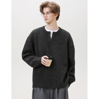 Áo len dệt kim nam ESEA phong cách Harajuku Nhật Bản, unisex chất lượng cao