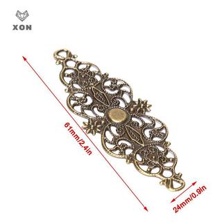 Đầu nối trang sức handmade DIY bằng gỗ hình hoa, bộ 20 cái