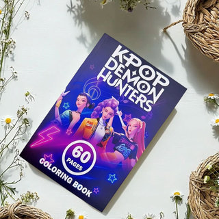 KPop Demon Hunters Coloring Book | Kids & Adult Coloring