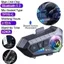 Mũ bảo hiểm xe máy Y10 tai nghe Bluetooth 1000mAh 120H phát nhạc IP67 chống nước 300m liên lạc cho 2 người lái