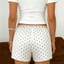 Quần Short In Chấm Nữ Ren Viền Thấp Tầng Quần Short Boxer Mini Thường Ngày Mùa Hè
