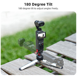 Dành Cho DJI Osmo Pocket 4 / 3 Bộ Chuyển Đổi Phát Hành Nhanh 1 / 4 "Lỗ Ren 180 ° Túi mở rộng có thể điều chỉnh 4 phụ kiện