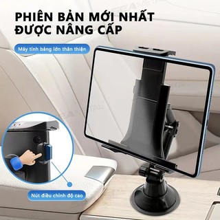 SEAMETAL Giá Đỡ Điện Thoại Máy Tính Bảng Ô Tô Gắn Khay Ly Xoay 360° Điều Chỉnh Được Cho SUV