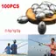 < WHPHous-t > 100 Chiếc Ô Liu Hình Chì Câu Cá Trọng Lượng Chìm Mùa Thu Trọng Lượng Bổ Sung Chìm Câu Chuyện Cá Phụ Kiện Đẹp