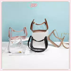 JRP Trong Suốt Dây Kéo Túi Đeo Vai Chống Thấm Nước Nách Ví Trong Suốt Túi Xách Cho Sân Vận Động Buổi Hòa Nhạc Sự Kiện Essentials JRP