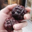 Gỗ Đàn Hương Khắc Bóng Tay Cầm Mảnh Gỗ Chắc Chắn Đầu óc chó Đầu Wenwan Gỗ Khắc Không Sơn 4cm Cặp