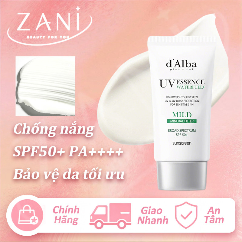 Kem Chống Nắng Nâng Tông Tím 50ml – Bảo Vệ UV, Hiệu Ứng Da Sáng Hồng Tự Nhiên