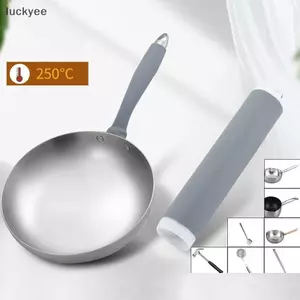Luckyew Mới Chống bỏng Nồi Tay Cầm Bao Silicon Mềm Giá Đỡ Chịu Nhiệt Cao Silicon Nồi Tay Cầm Dành Cho Chảo Chiên TQ