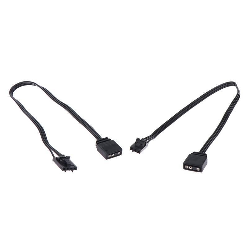 Cáp chuyển đổi JCSYFAC cho Corsair RGB sang tiêu chuẩn ARGB 4Pin 3Pin Đầu nối bộ chuyển đổi tàu cướp biển Bộ điều khiển Bộ chuyển đổi dòng QL LL120 ICUE Mới