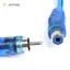 JCSYFAC 1 RCA Nam Sang Nữ Bộ Chia Âm Thanh Nổi Y Adapter Cáp Đầu Nối Dây Mới