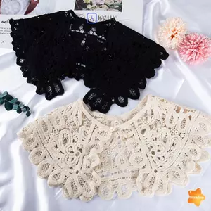 Khăn choàng O-Ne Doll Cổ Giả Áo Sơ Mi Nữ Rỗng Móc Ren Có Thể Tháo Rời Cổ Mới