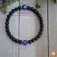 Vòng tay đá tự nhiên thủ công đính cườm mắt Luy Charm cho Yoga Thiền Phụ kiện tâm linh mới