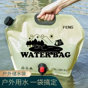 Ngoài Trời Xe Gắn Dã Ngoại Cắm Trại Có Thể Gập Lại Túi Nước Di Động Có Thể Tái Sử Dụng Dung Tích Lớn Xô Nước Uống Túi Bảo Quản Cho Thân Cây Du Lịch